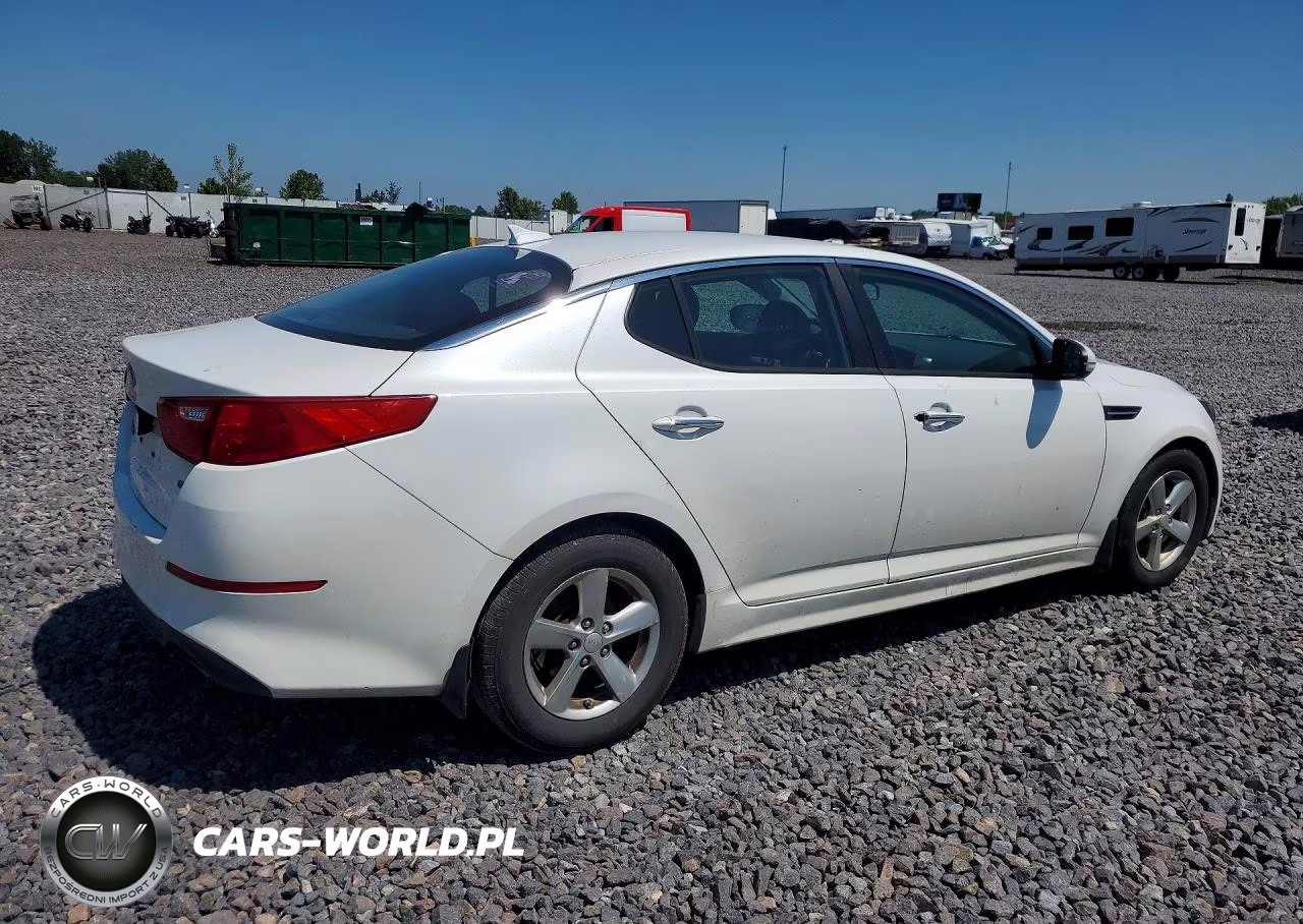 2015 Kia Optima Lx VIN:KNAGM4A77F5636445 - 3