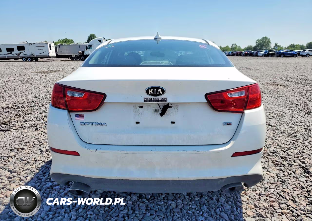 2015 Kia Optima Lx VIN:KNAGM4A77F5636445 - 6