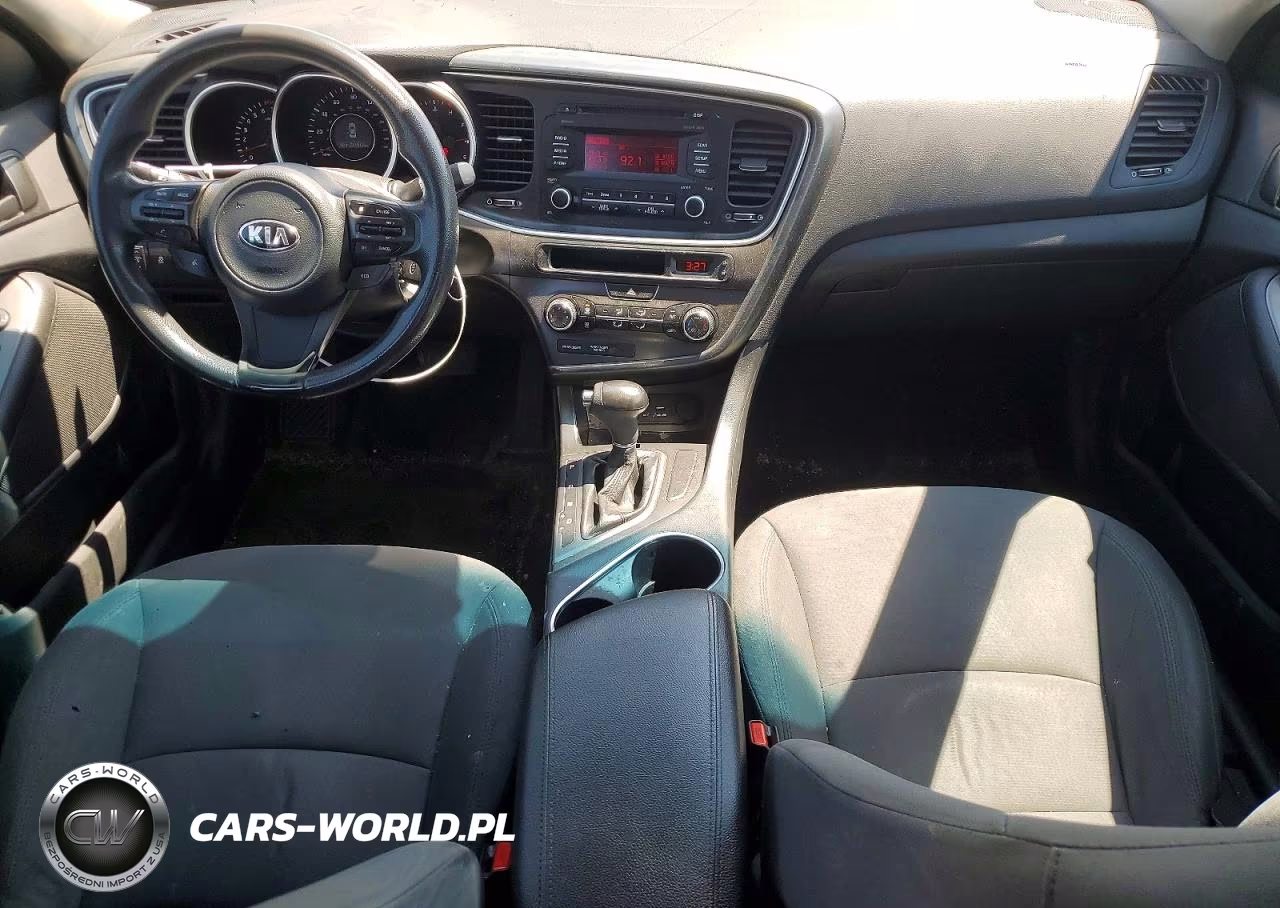 2015 Kia Optima Lx VIN:KNAGM4A77F5636445 - 8
