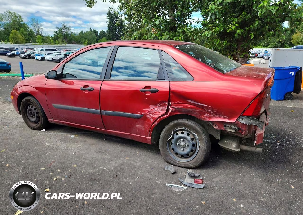 2003 Ford Focus Lx VIN:1FAFP33Z83W302984 - 2