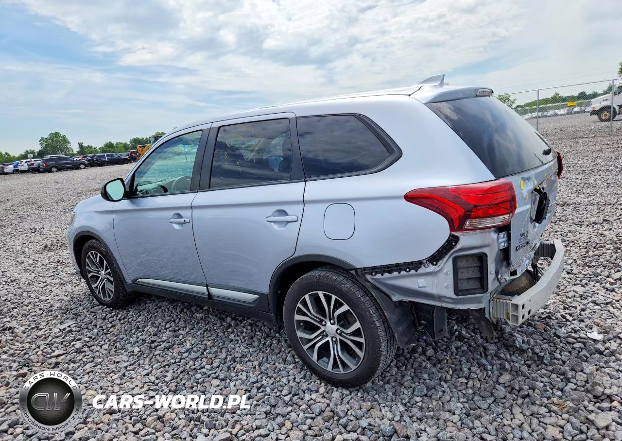 2017 Mitsubishi Outlander Es VIN:JA4AD2A33HZ015560 - 2