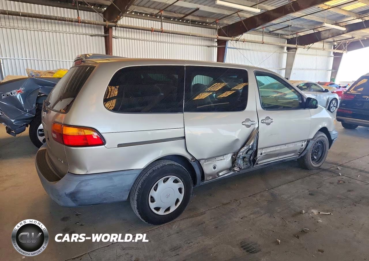 2000 Toyota Sienna Ce VIN:4T3ZF19C9YU297558 - 3