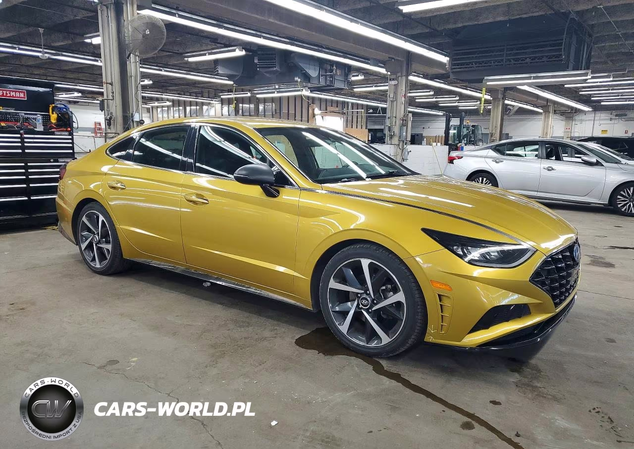 2021 Hyundai Sonata Sel Plus VIN:5NPEJ4J25MH064313 - 4