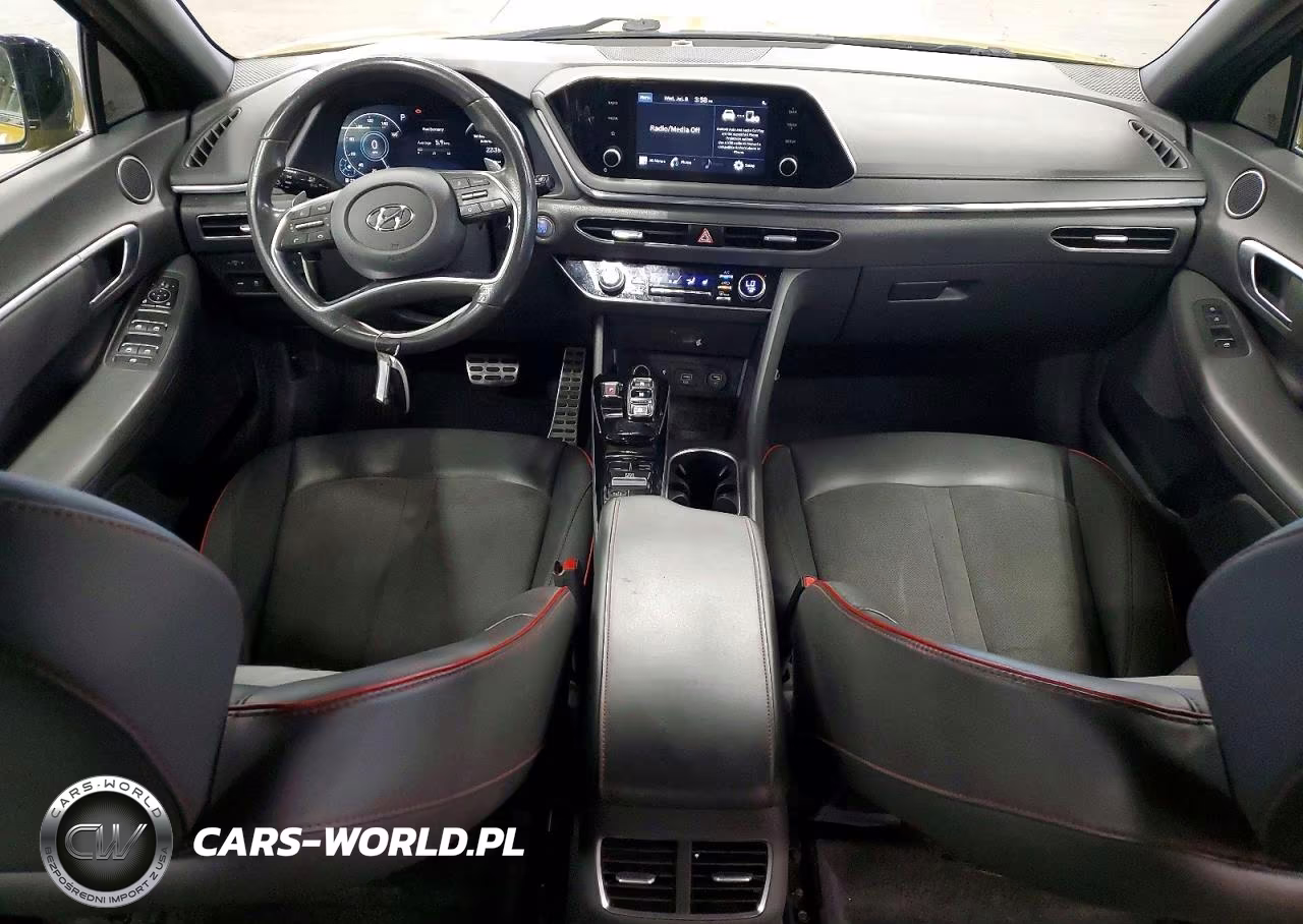 2021 Hyundai Sonata Sel Plus VIN:5NPEJ4J25MH064313 - 8