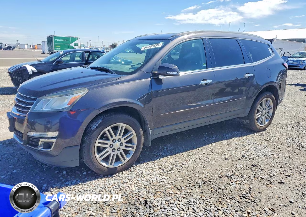 2015 Chevrolet Traverse Lt VIN:1GNKVGKDXFJ260175 - 1