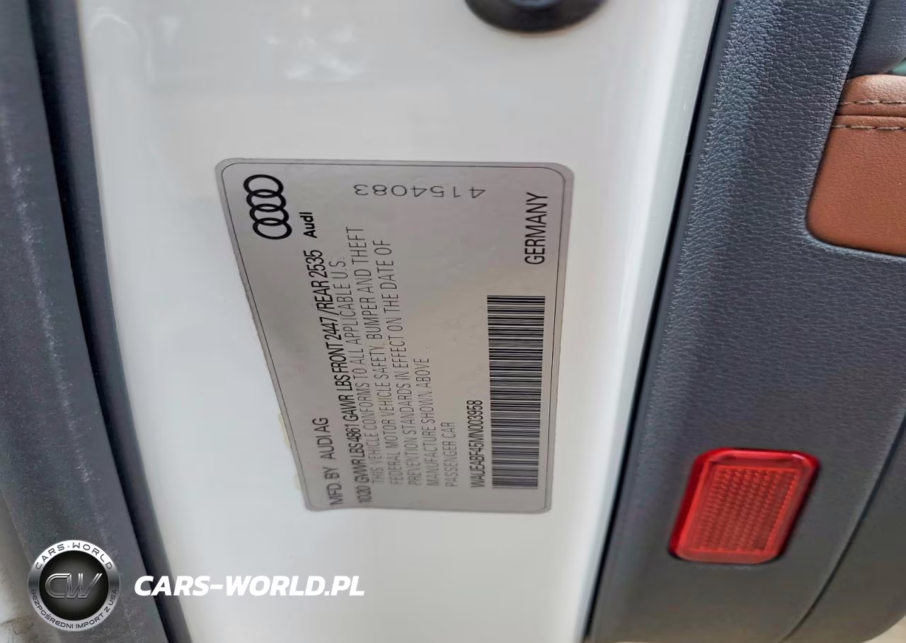 2021 Audi A4 Premium Plus 45 VIN:WAUEABF45MN003958 - 12