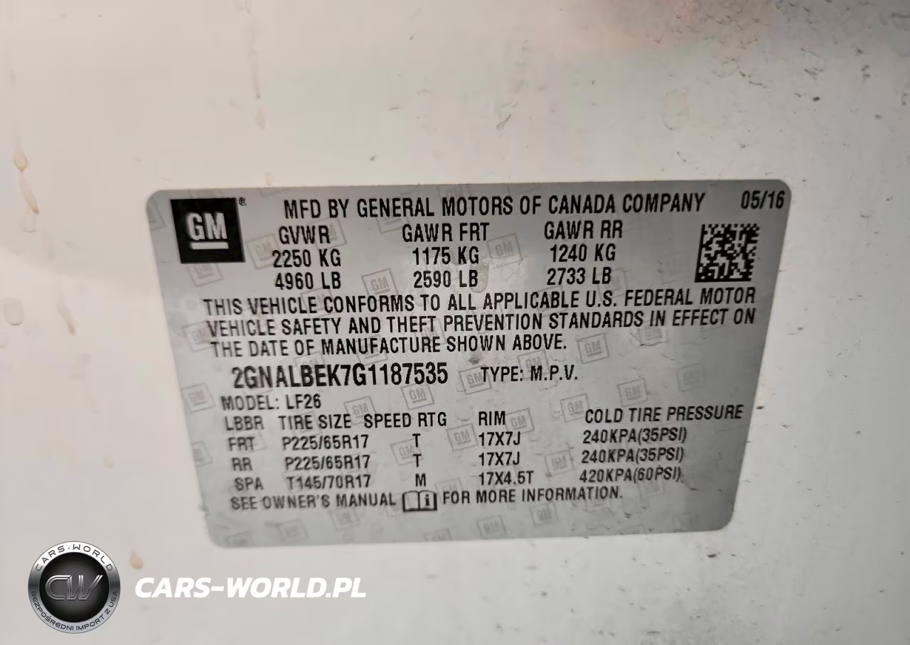 2016 Chevrolet Equinox Ls VIN:2GNALBEK7G1187535 - 14