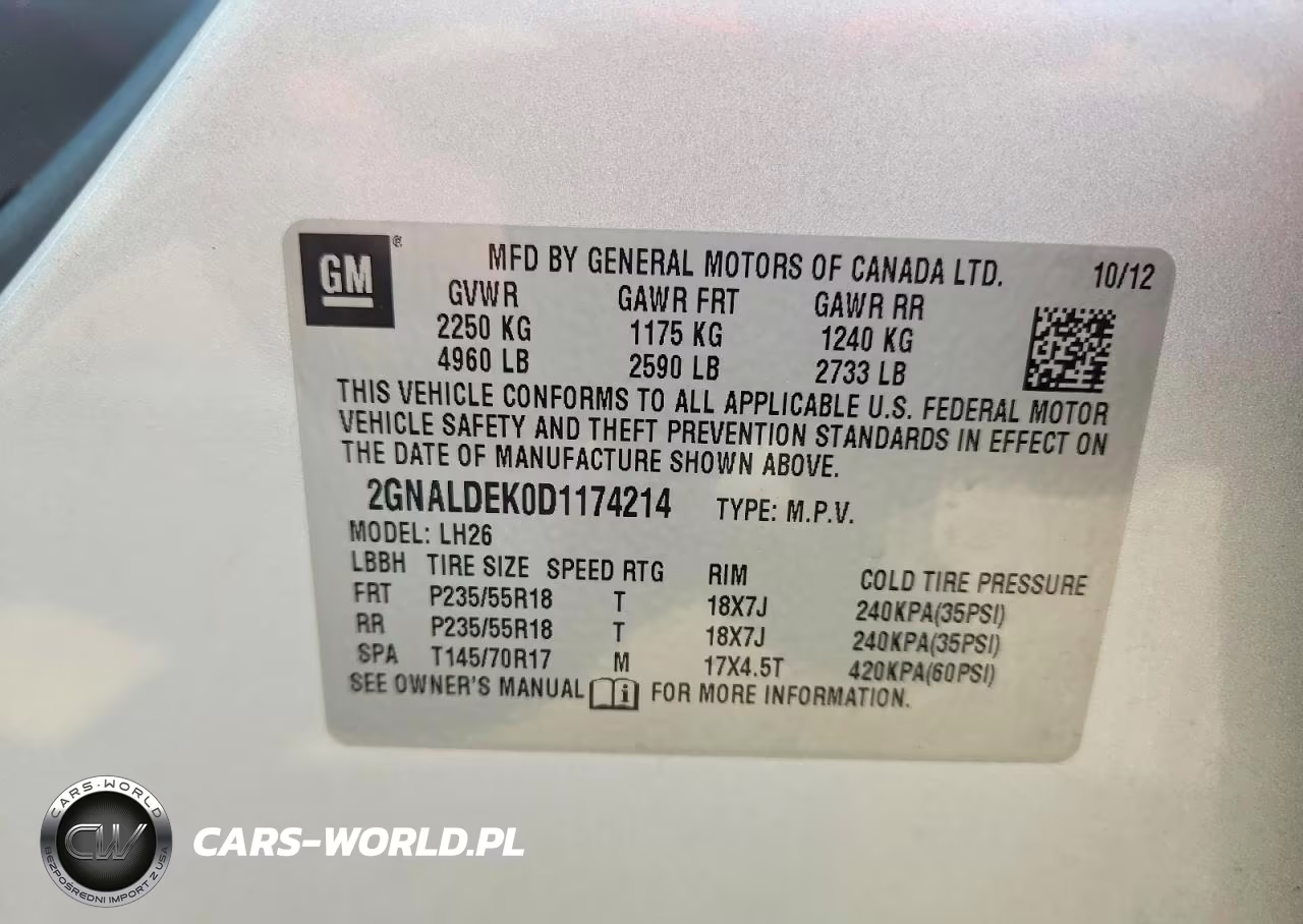2013 Chevrolet Equinox Lt VIN:2GNALDEK0D1174214 - 13