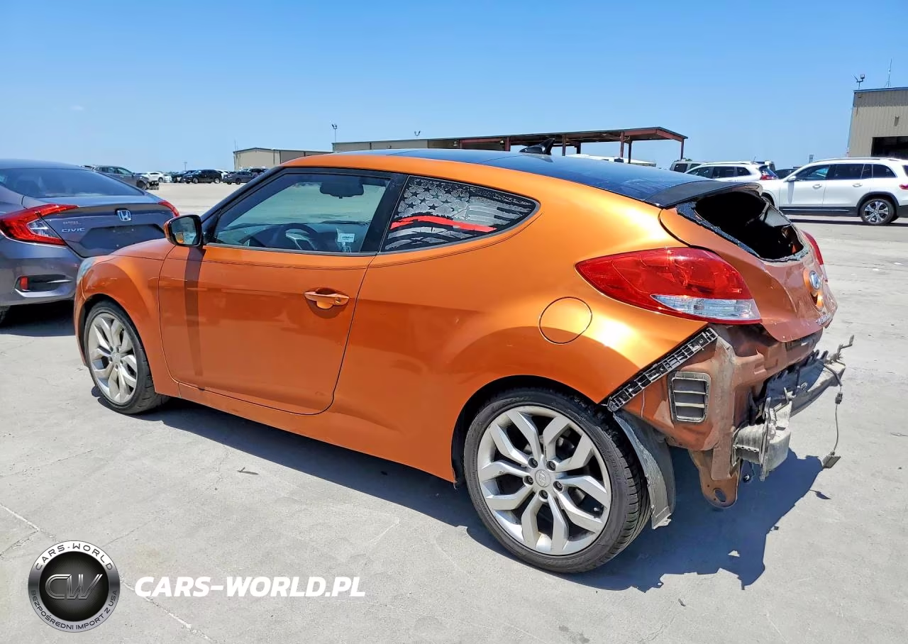 2013 Hyundai Veloster Base VIN:KMHTC6AD4DU147005 - 2