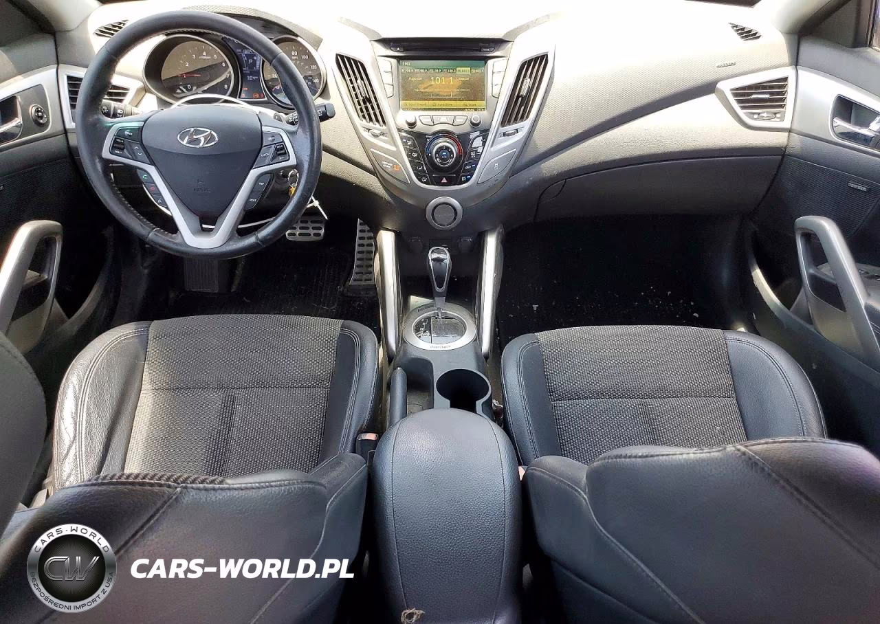 2013 Hyundai Veloster Base VIN:KMHTC6AD4DU147005 - 8