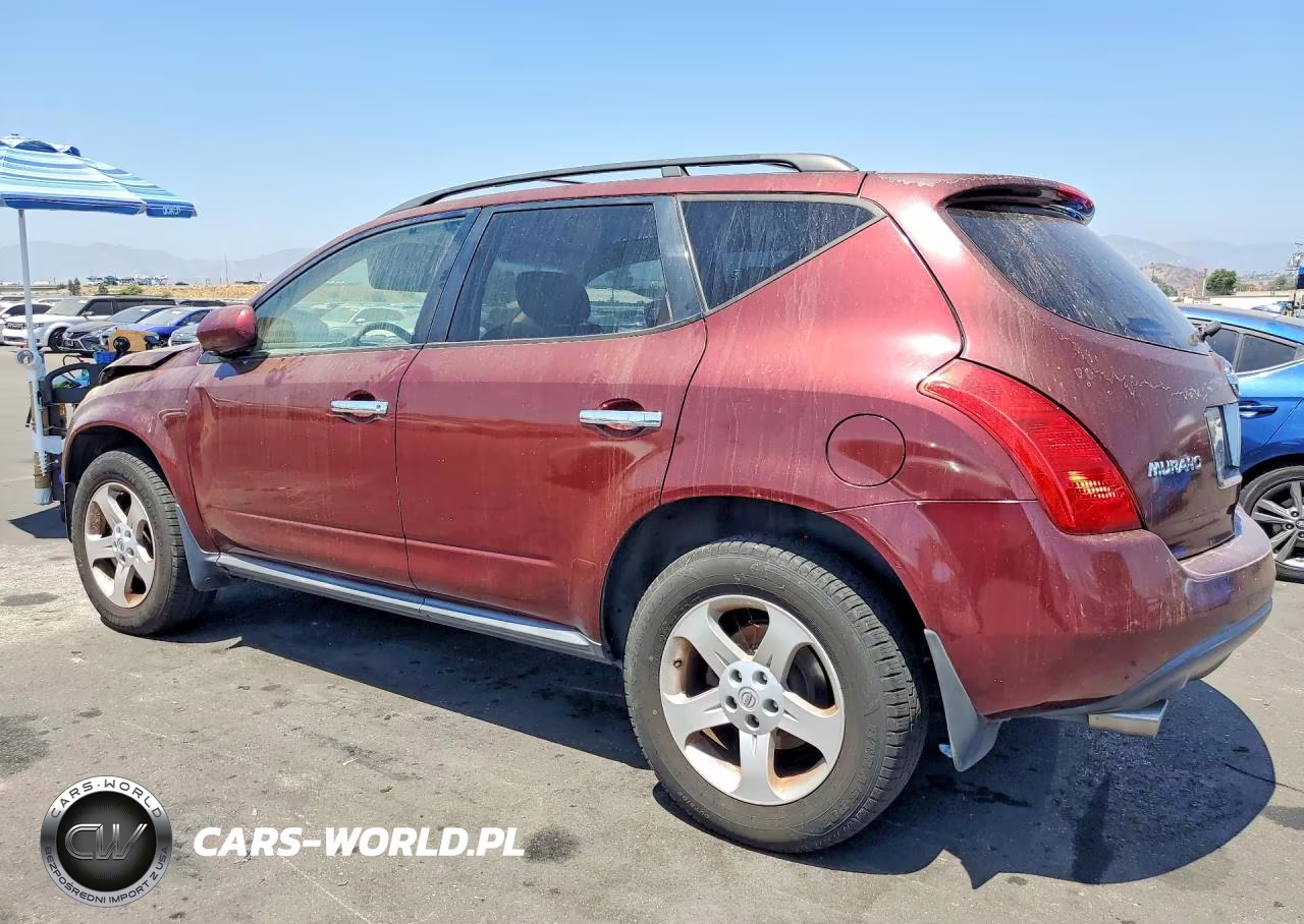 2005 Nissan Murano S VIN:JN8AZ08W35W432870 - 2