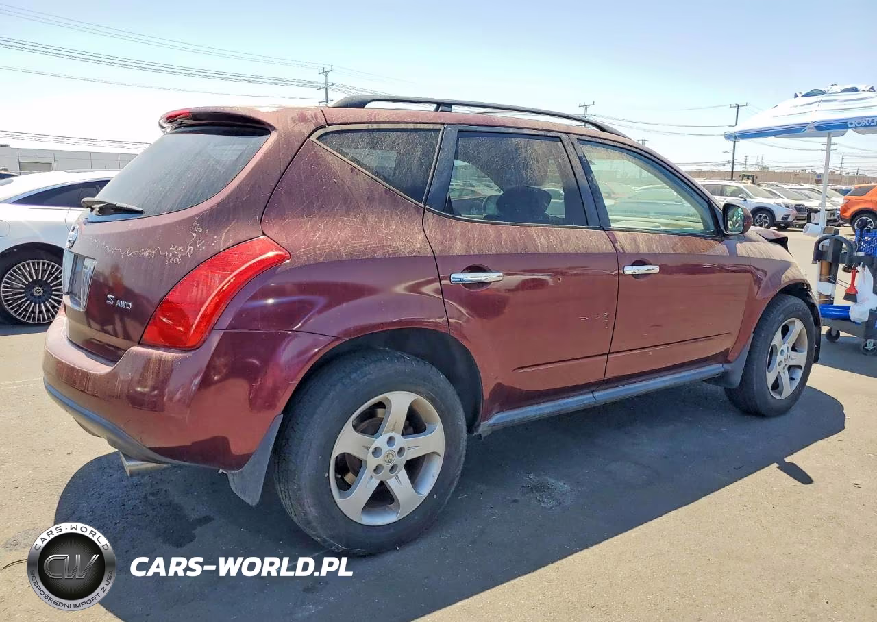 2005 Nissan Murano S VIN:JN8AZ08W35W432870 - 3