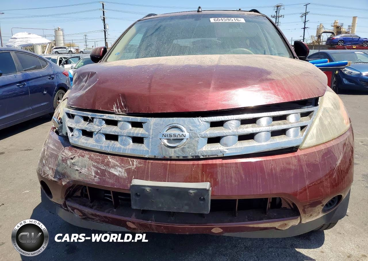 2005 Nissan Murano S VIN:JN8AZ08W35W432870 - 5