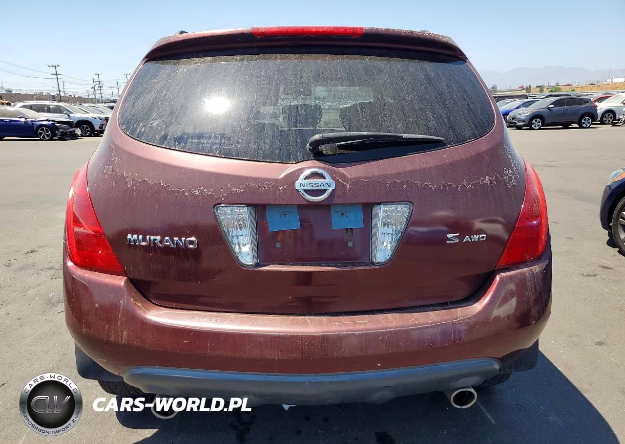 2005 Nissan Murano S VIN:JN8AZ08W35W432870 - 6