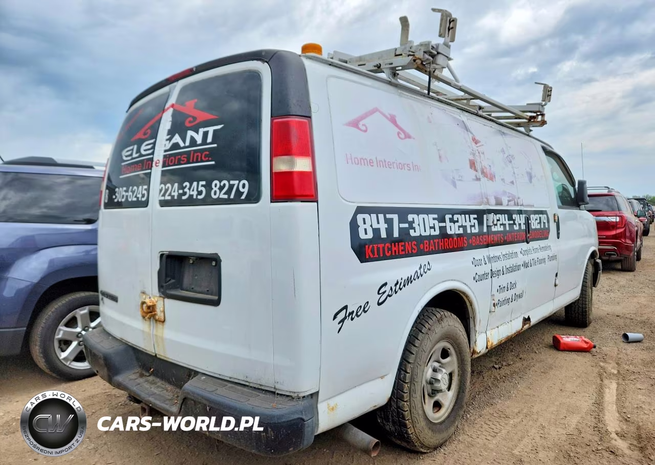 2008 Chevrolet Express G1500 VIN:1GCFG15X481147557 - 3