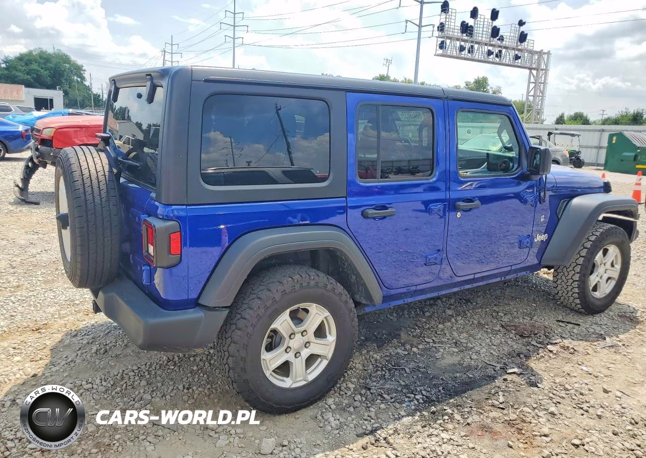 2020 Jeep Wrangler Unlimited Sport VIN:1C4HJXDN7LW129434 - 3