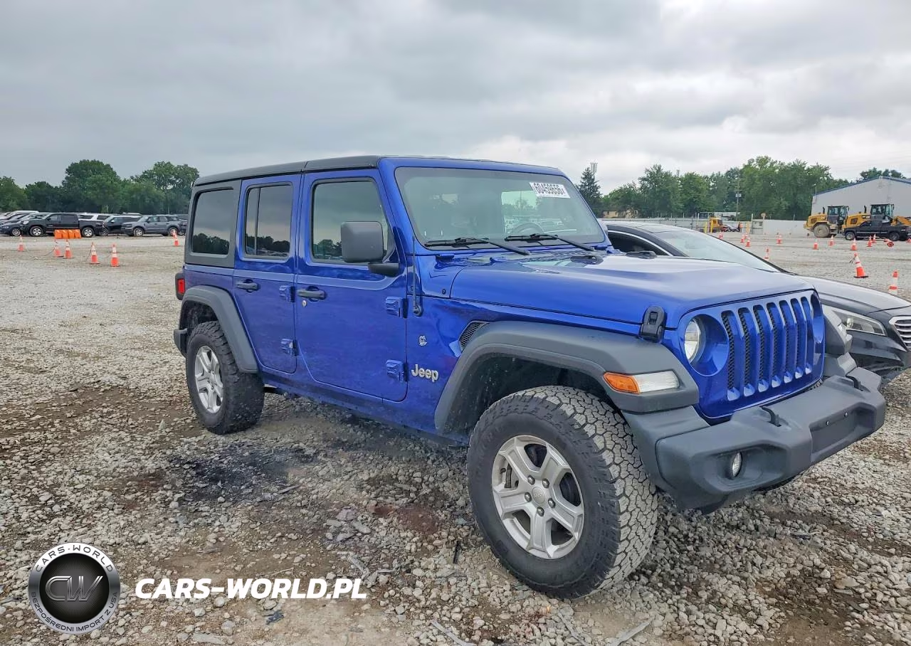 2020 Jeep Wrangler Unlimited Sport VIN:1C4HJXDN7LW129434 - 4