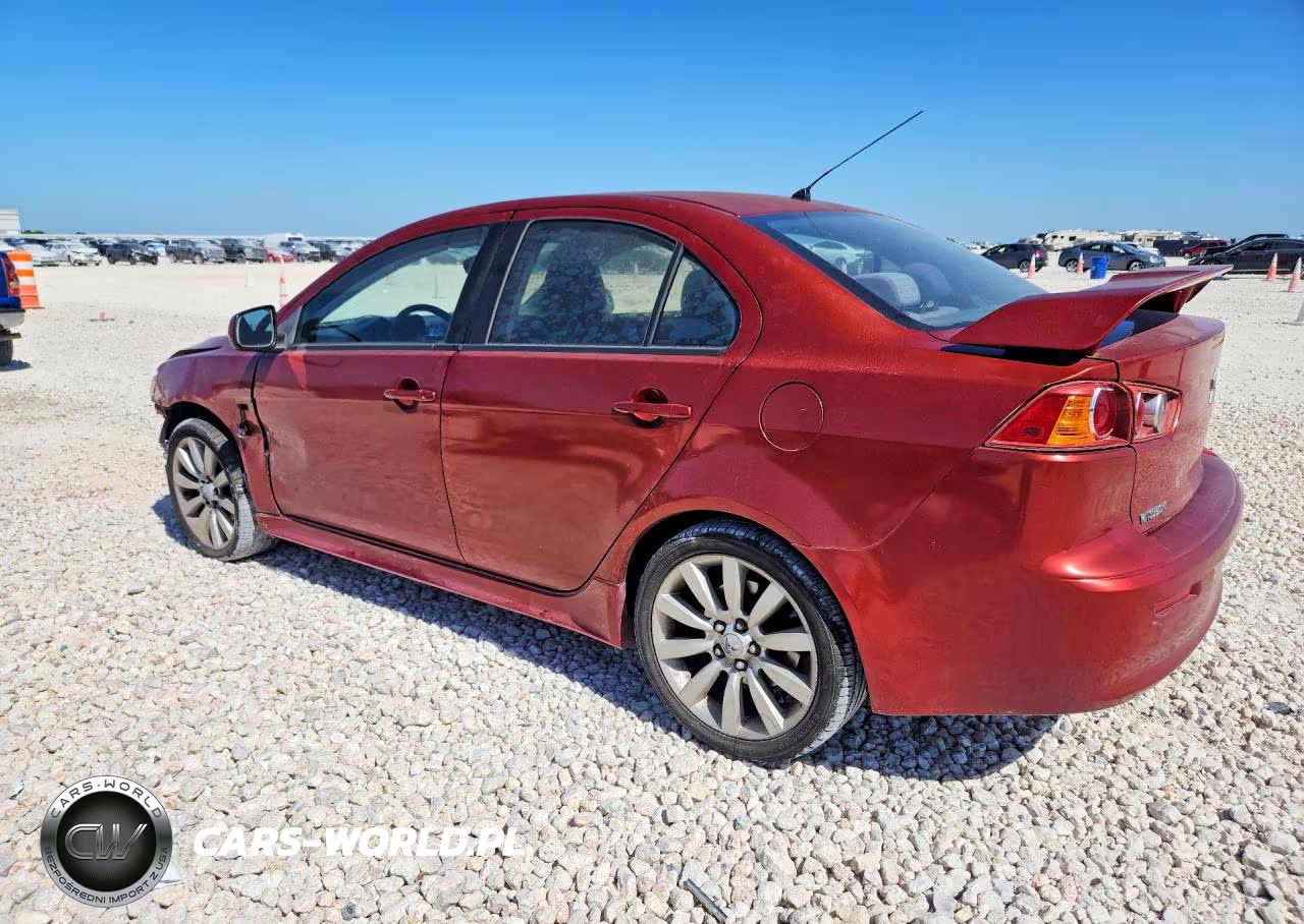 2008 Mitsubishi Lancer Gts VIN:JA3AU86U08U002559 - 2