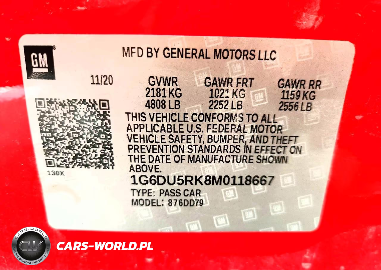 2021 Cadillac Ct5 Sport VIN:1G6DU5RK8M0118667 - 12