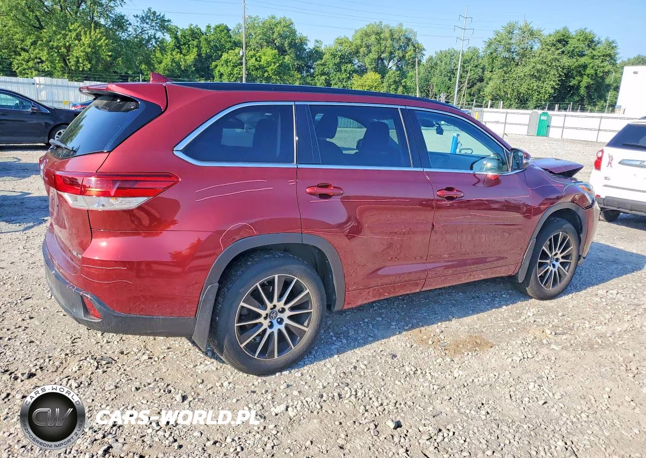 2017 Toyota Highlander Se VIN:5TDJZRFH8HS373453 - 3