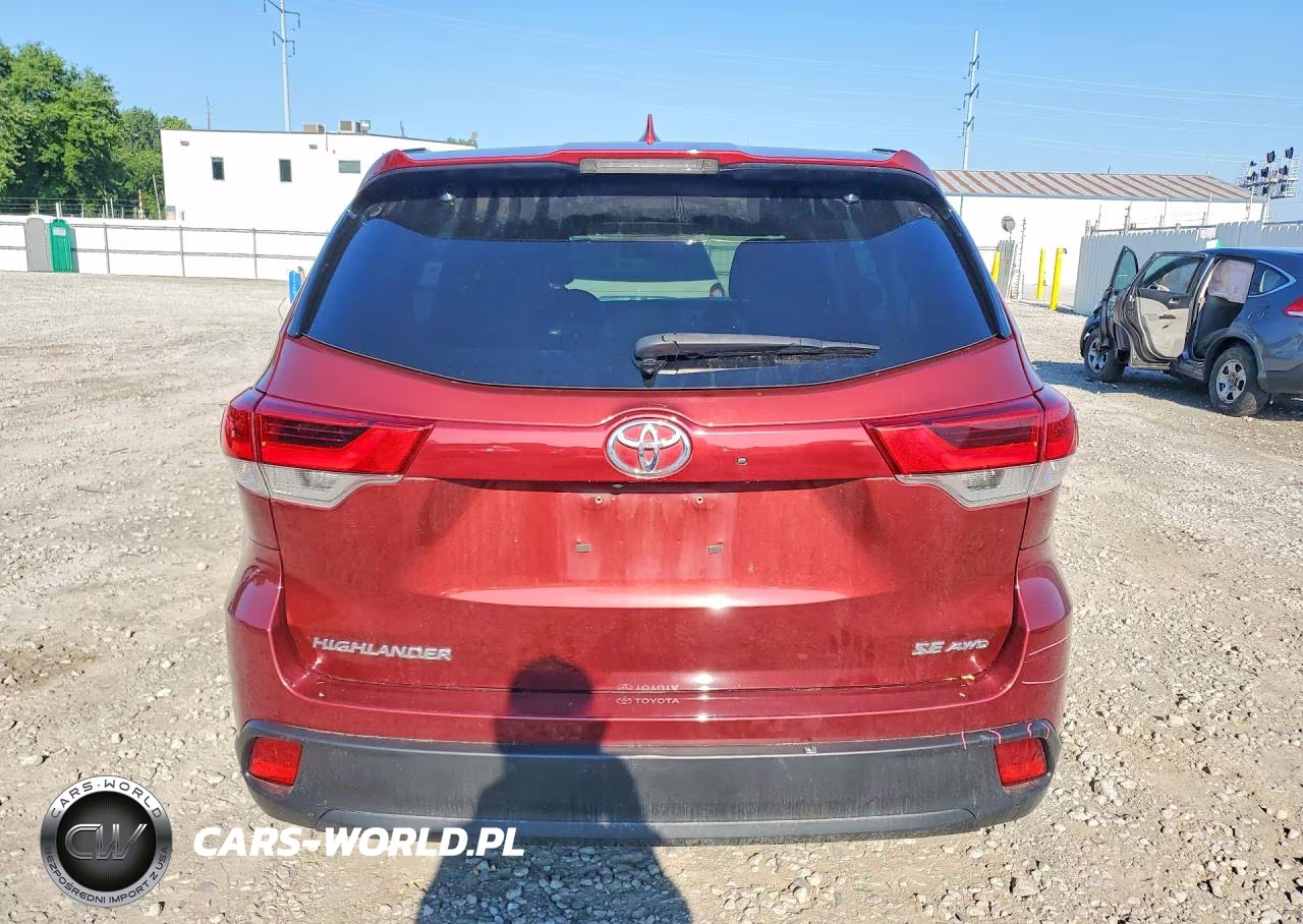 2017 Toyota Highlander Se VIN:5TDJZRFH8HS373453 - 6