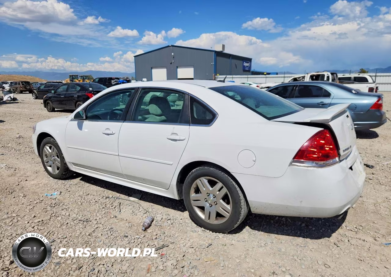 2012 Chevrolet Impala Lt VIN:2G1WG5E31C1257076 - 2