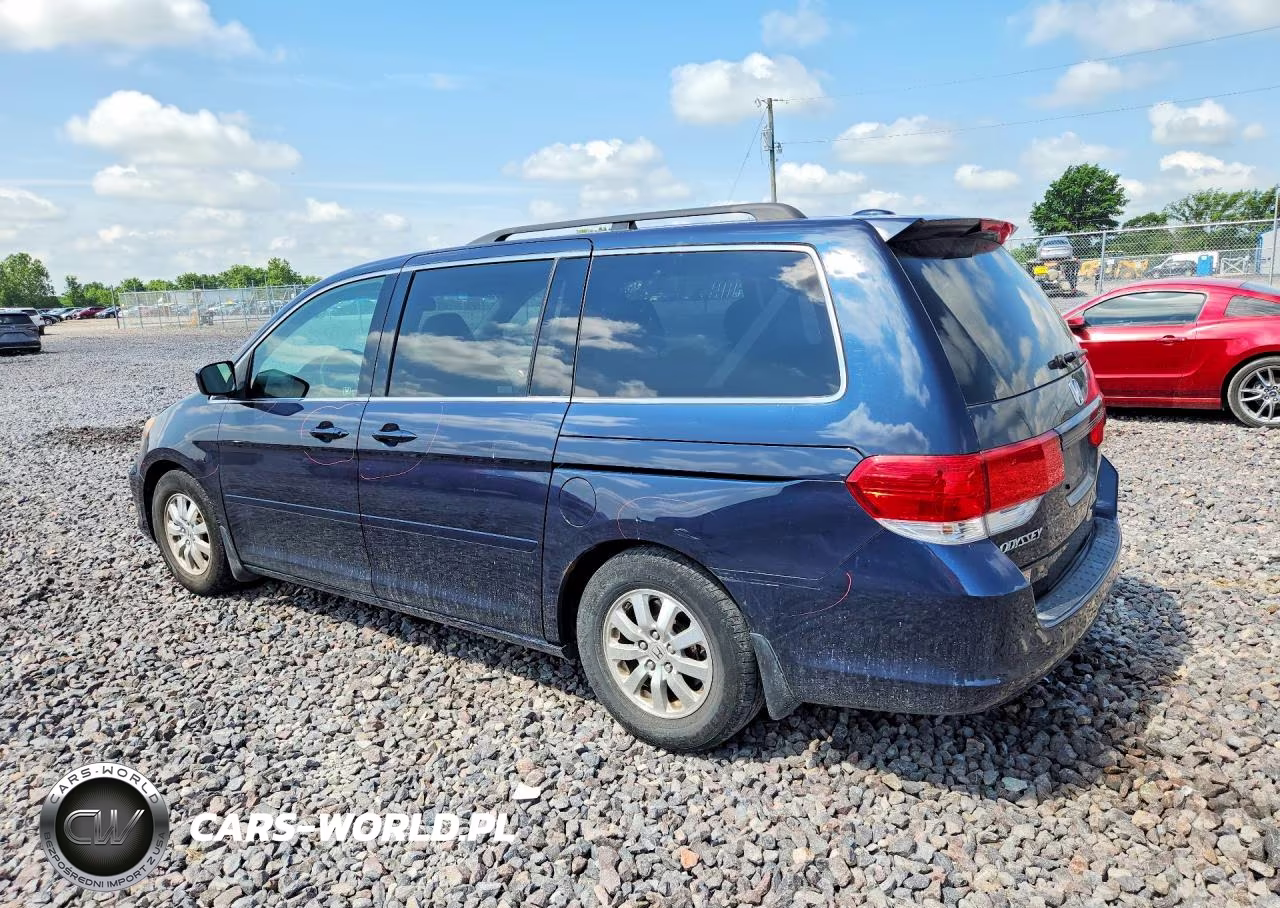 2009 Honda Odyssey Exl VIN:5FNRL38619B040627 - 2