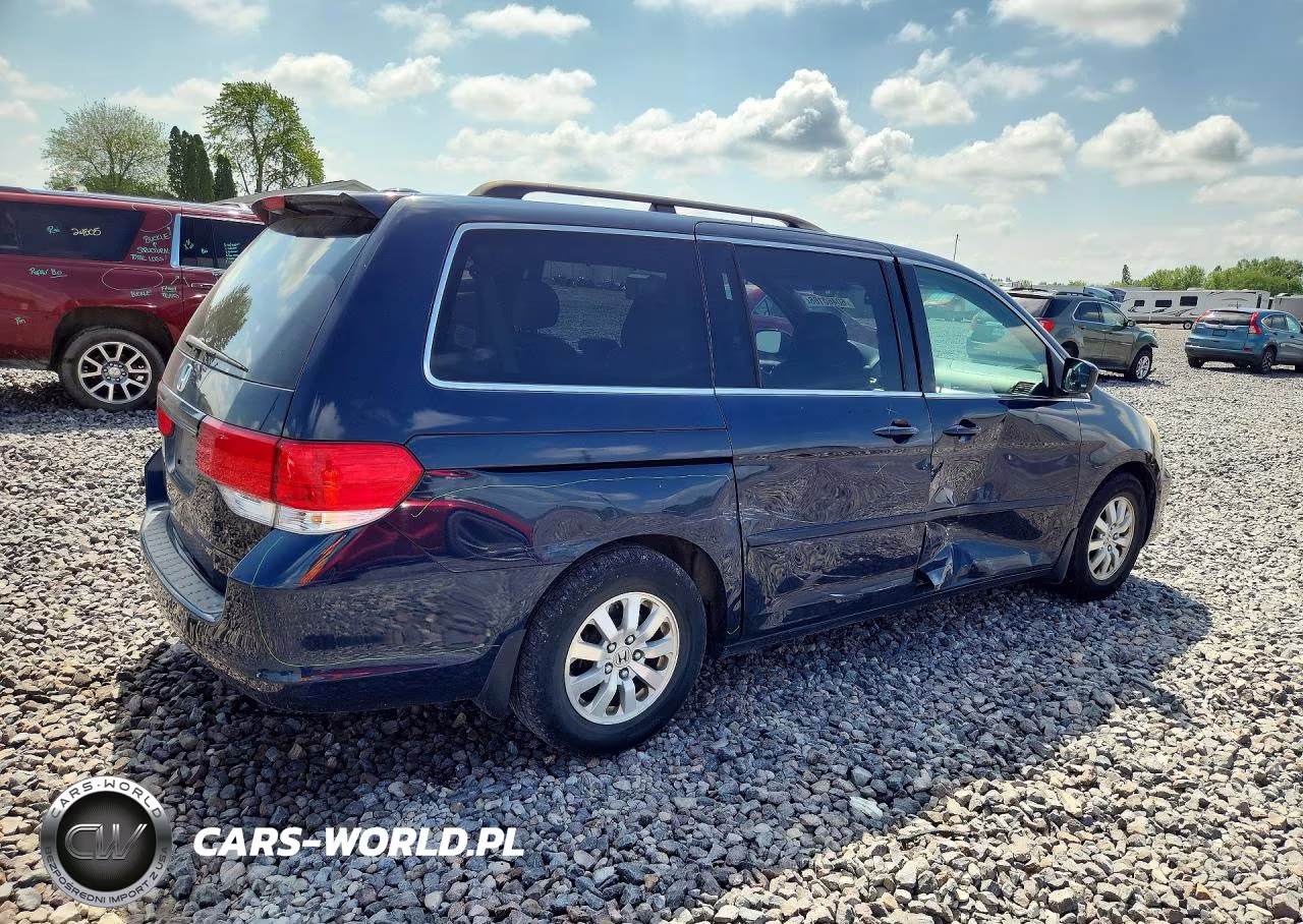 2009 Honda Odyssey Exl VIN:5FNRL38619B040627 - 3
