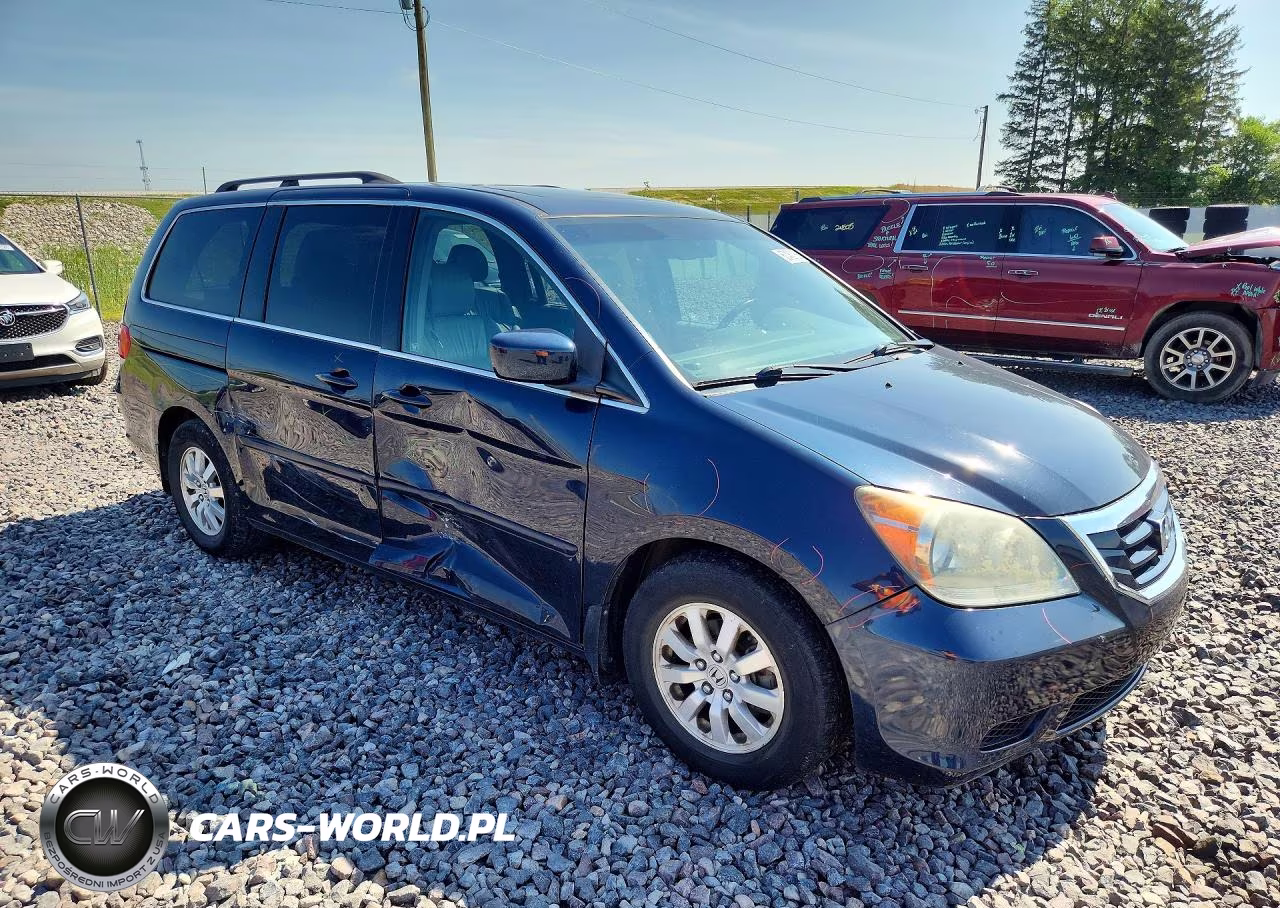 2009 Honda Odyssey Exl VIN:5FNRL38619B040627 - 4