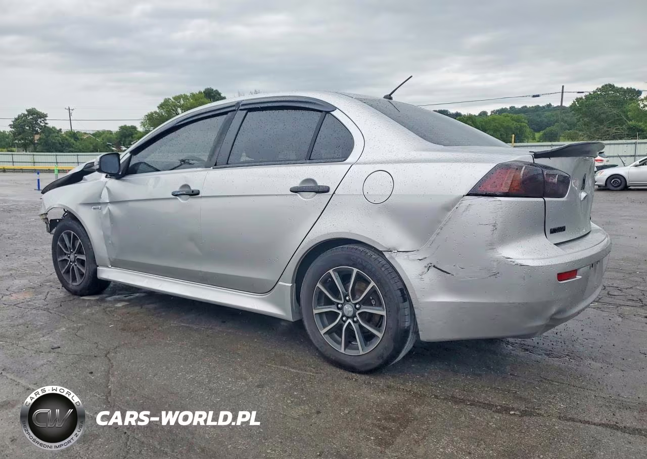 2017 Mitsubishi Lancer Es VIN:JA32U2FU0HU006712 - 2