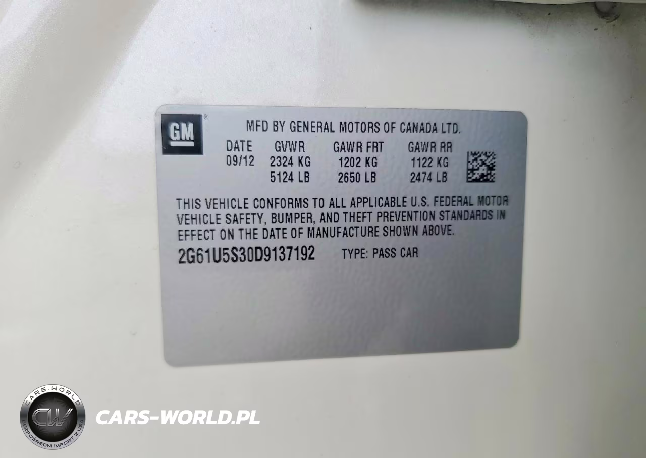 2013 Cadillac Xts Platinum VIN:2G61U5S30D9137192 - 12