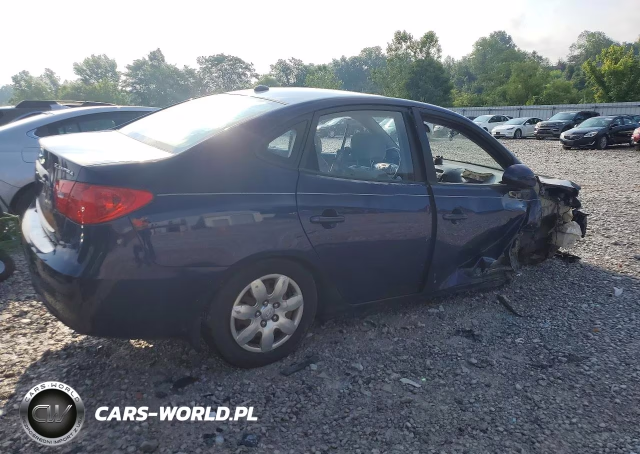 2009 Hyundai Elantra Gls VIN:KMHDU46D39U603419 - 3