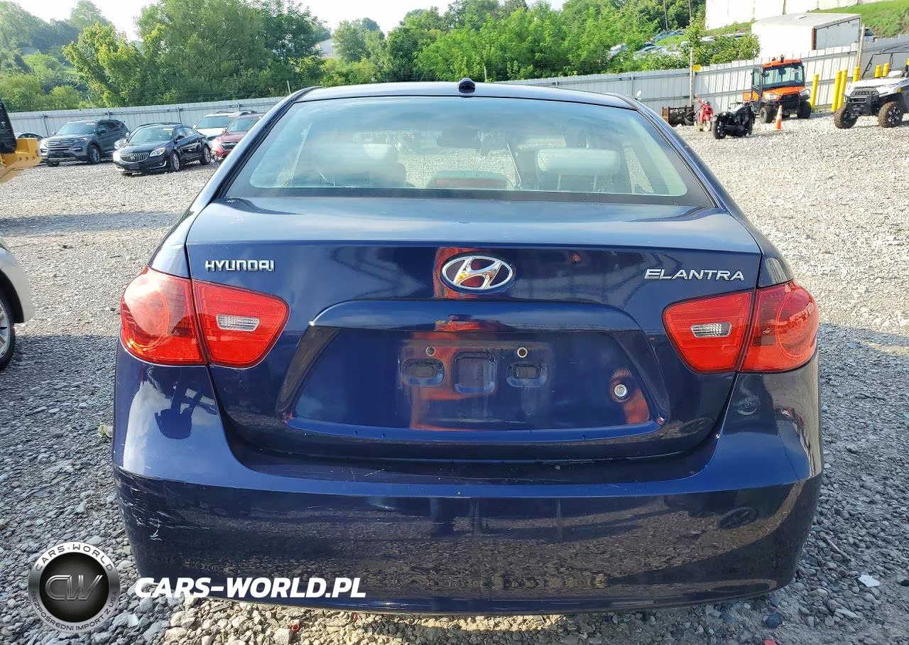 2009 Hyundai Elantra Gls VIN:KMHDU46D39U603419 - 6