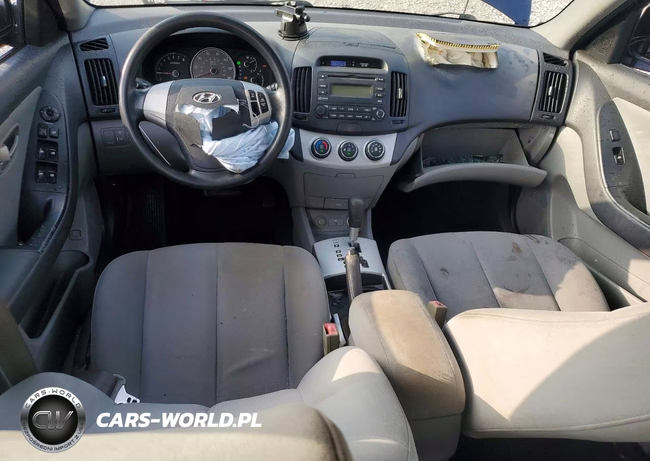 2009 Hyundai Elantra Gls VIN:KMHDU46D39U603419 - 8
