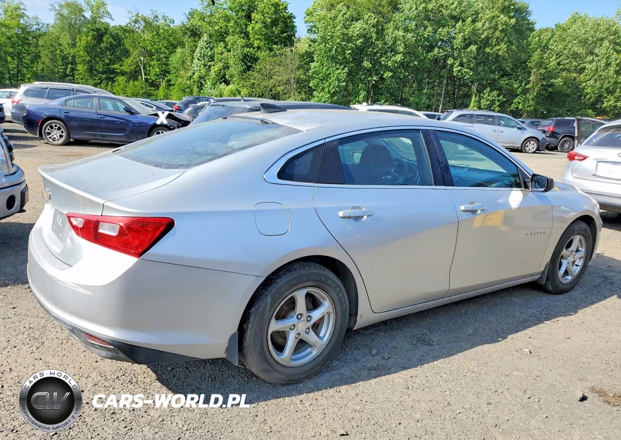 2017 Chevrolet Malibu Ls VIN:1G1ZB5ST1HF280602 - 3