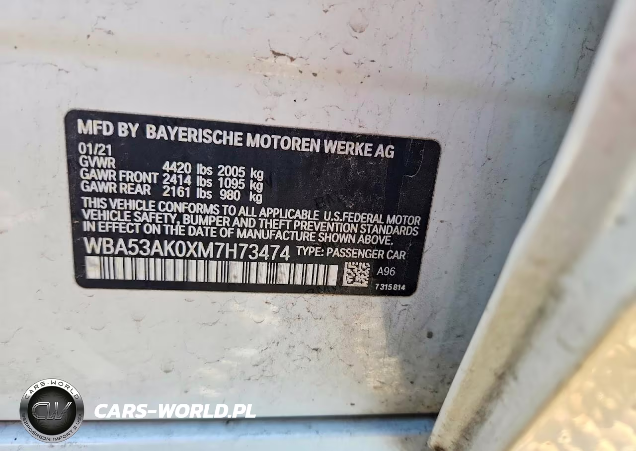 2021 BMW 228I VIN:WBA53AK0XM7H73474 - 12