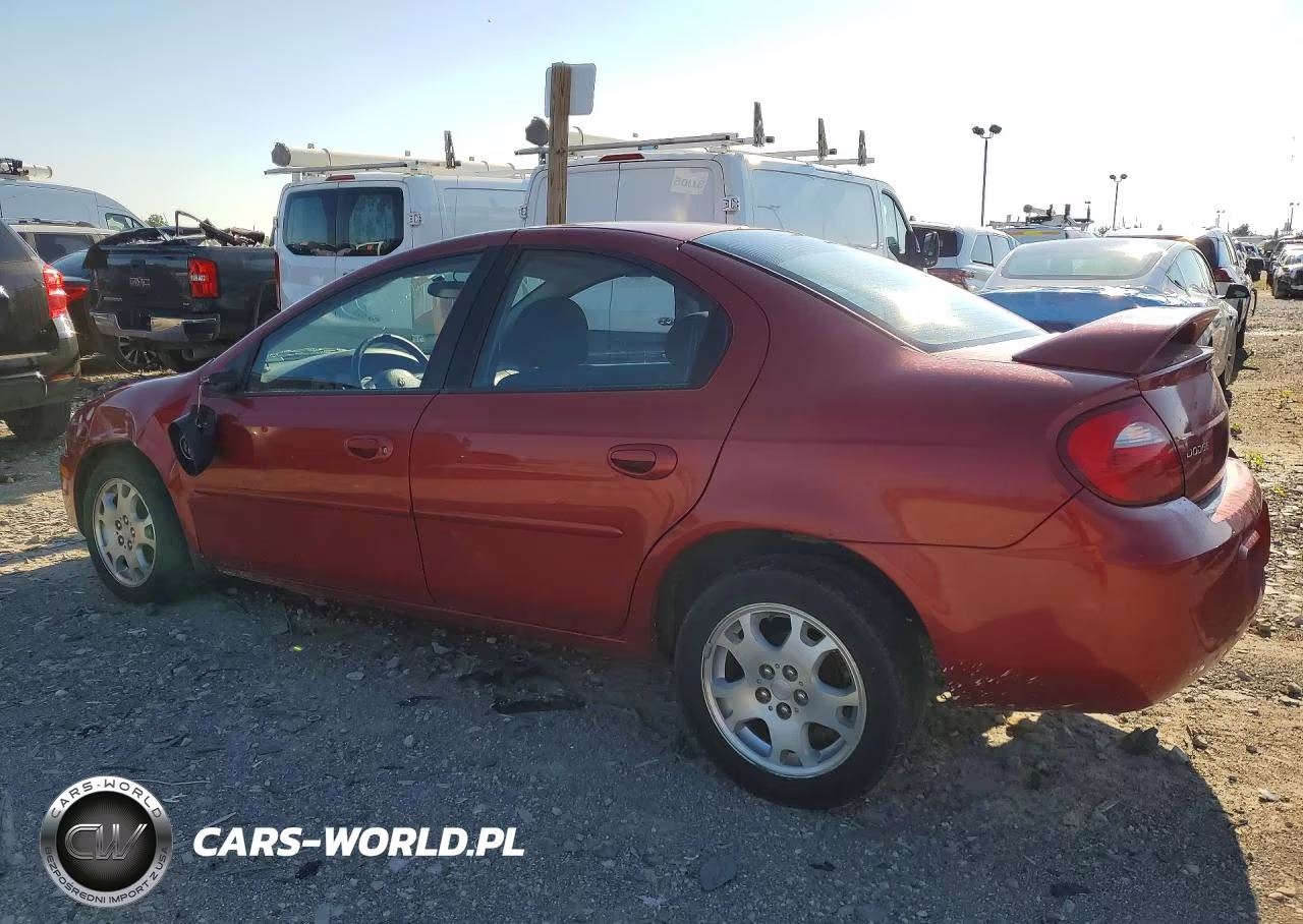 2003 Dodge Neon Sxt VIN:1B3ES56C83D107018 - 2