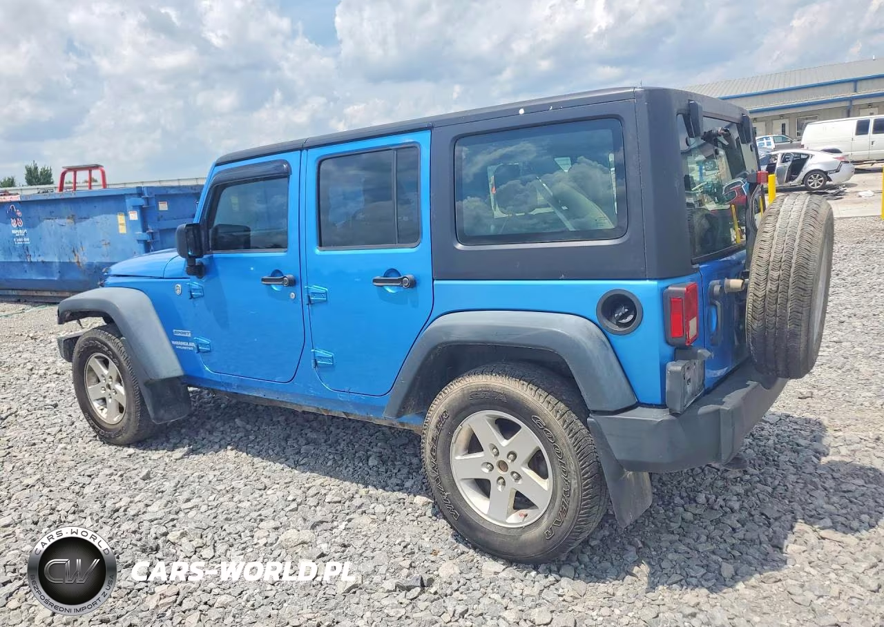 2010 Jeep Wrangler Unlimited Sport VIN:1J4BZ3H13AL165709 - 2