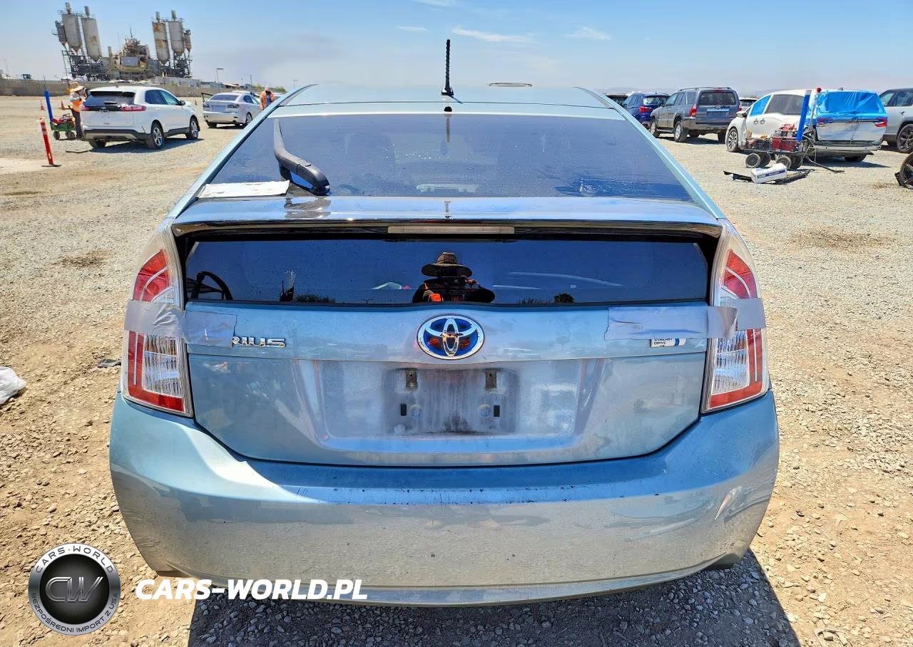 2012 Toyota Prius Two VIN:JTDKN3DU3C5387191 - 6