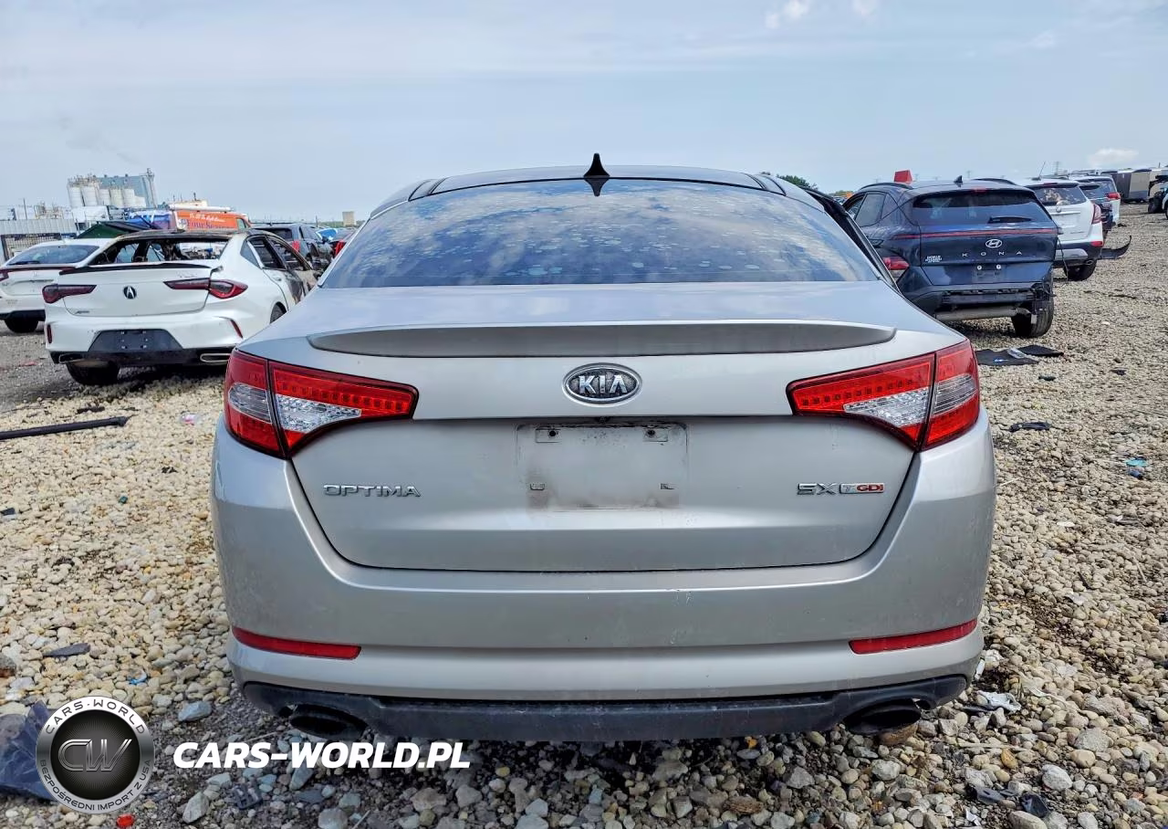 2012 Kia Optima Sx VIN:5XXGR4A67CG073853 - 6