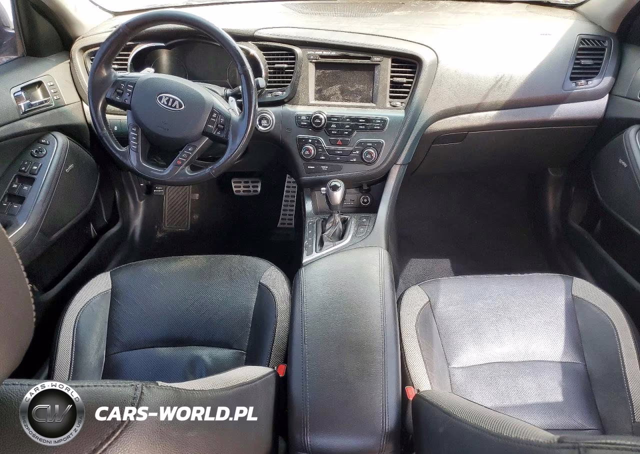 2012 Kia Optima Sx VIN:5XXGR4A67CG073853 - 8