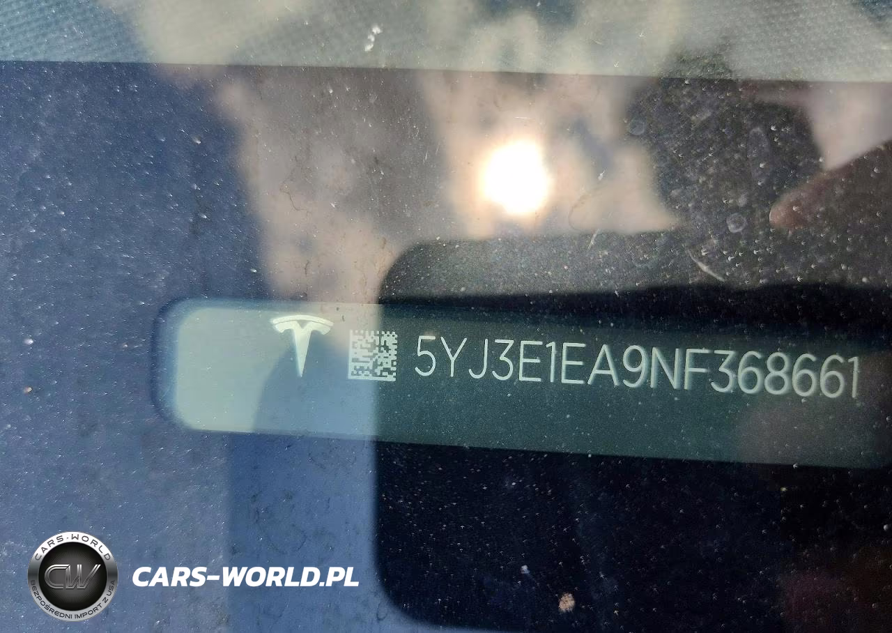 2022 Tesla Model 3 VIN:5YJ3E1EA9NF368661 - 12