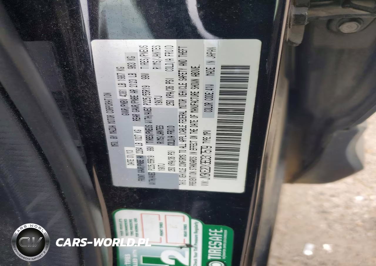 2014 Mazda Cx-5 Gt VIN:JM3KE2DY3E0317579 - 13