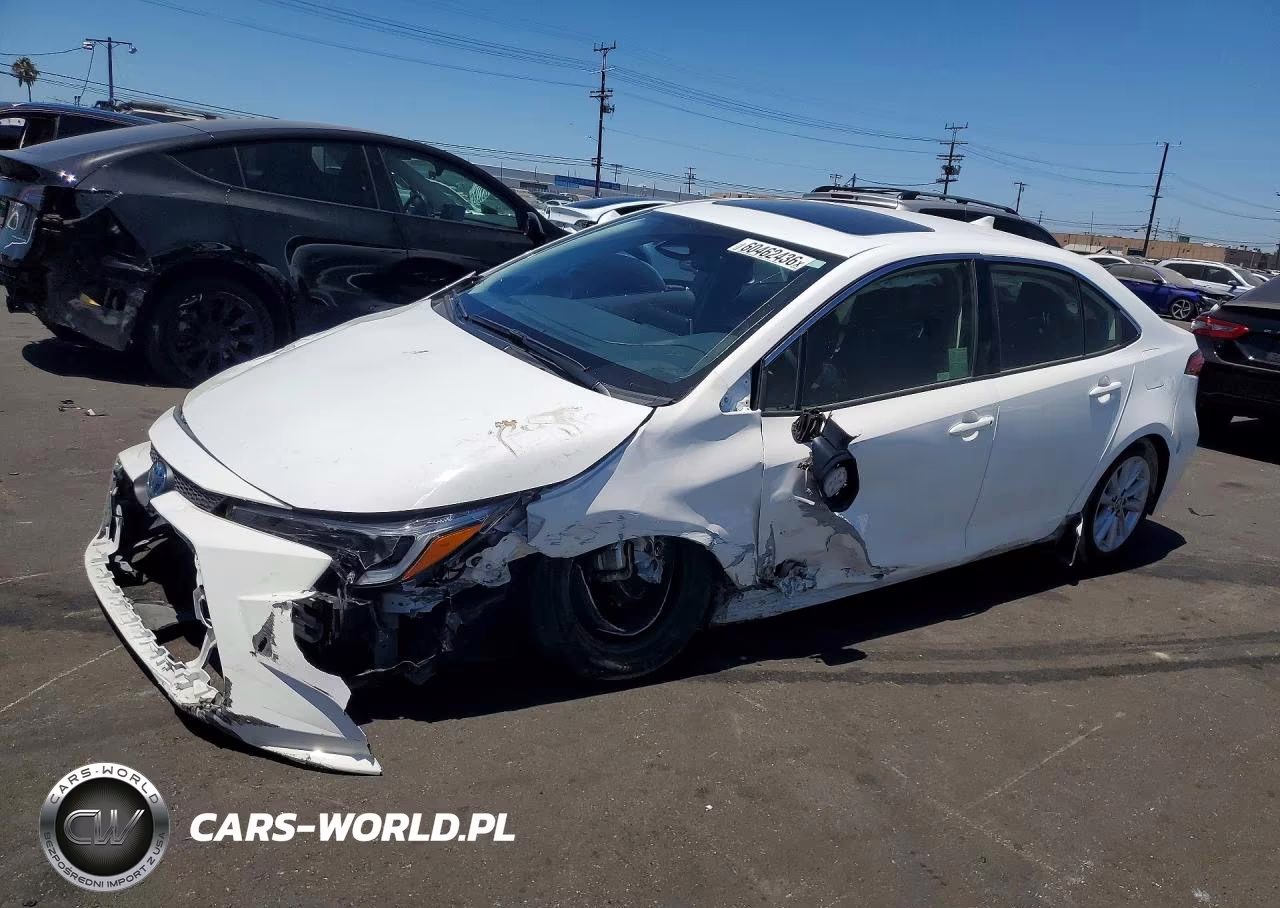 2023 Toyota Corolla Hybrid Xle VIN:JTDBCMFE0P3012281 - 1