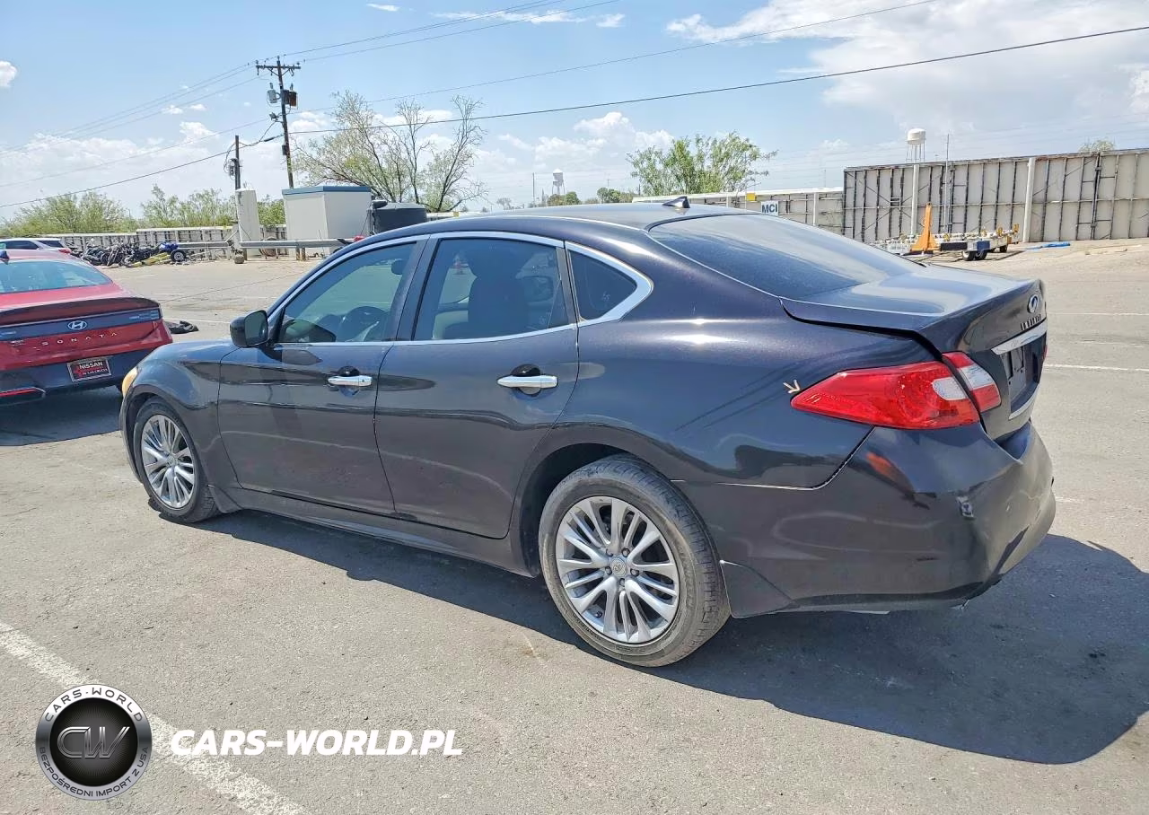 2012 Infiniti M37 X VIN:JN1BY1AR5CM395510 - 2