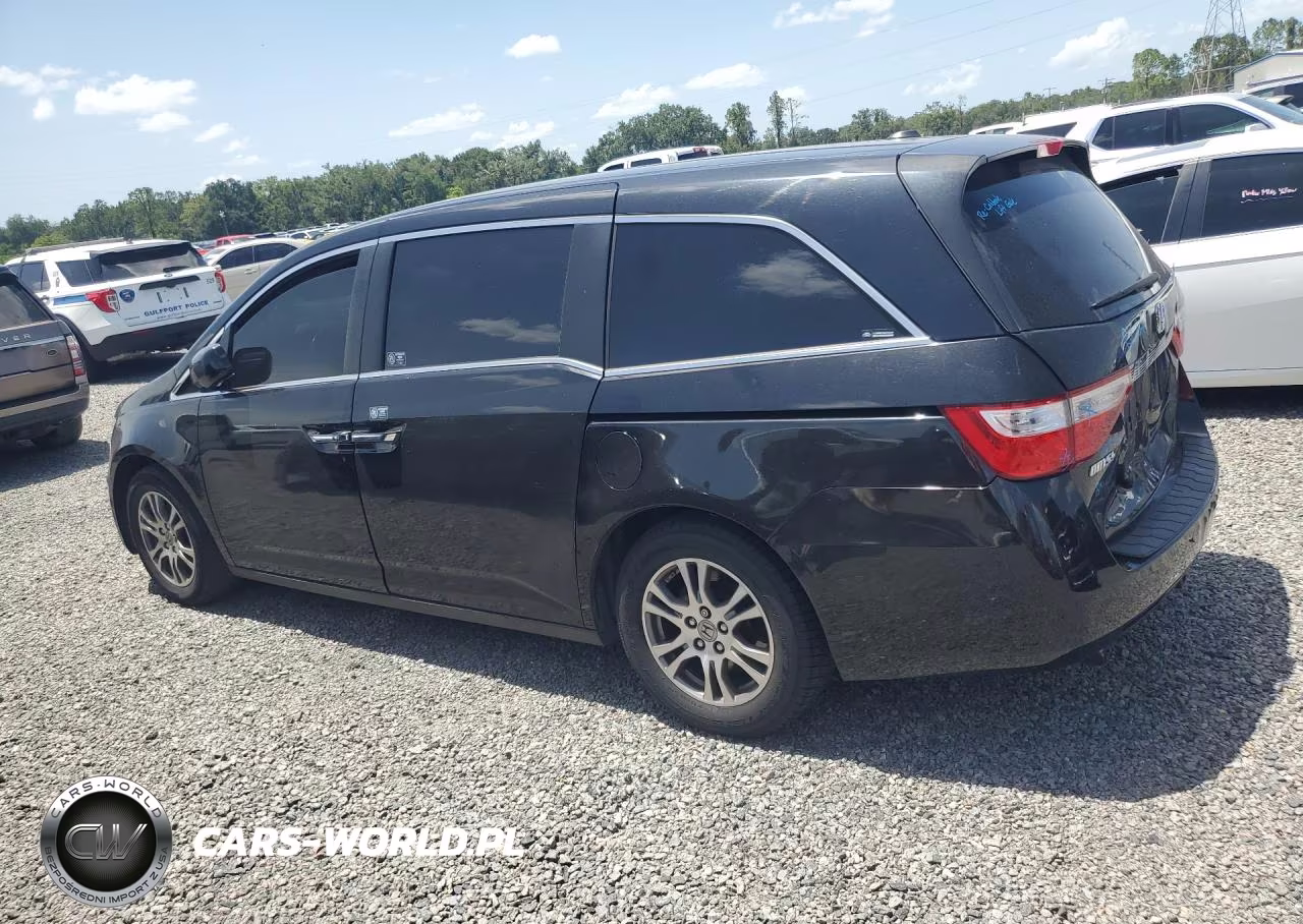 2012 Honda Odyssey Exl VIN:5FNRL5H67CB006761 - 2