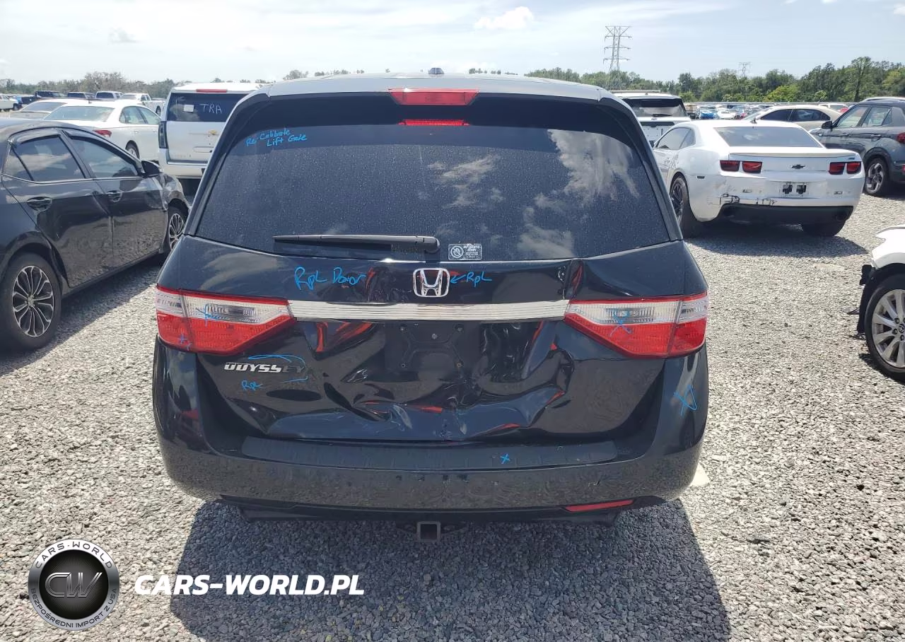 2012 Honda Odyssey Exl VIN:5FNRL5H67CB006761 - 6