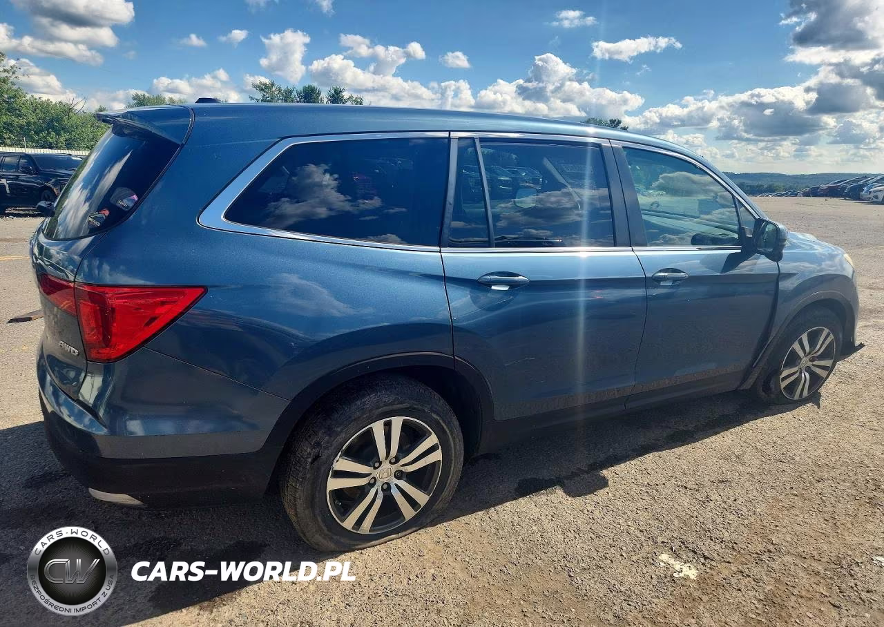 2016 Honda Pilot Exl VIN:5FNYF6H82GB022401 - 3