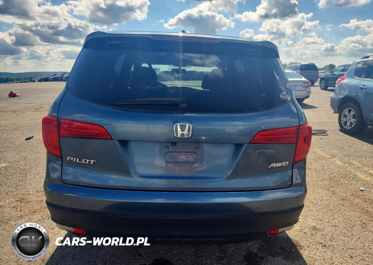 2016 Honda Pilot Exl VIN:5FNYF6H82GB022401 - 6