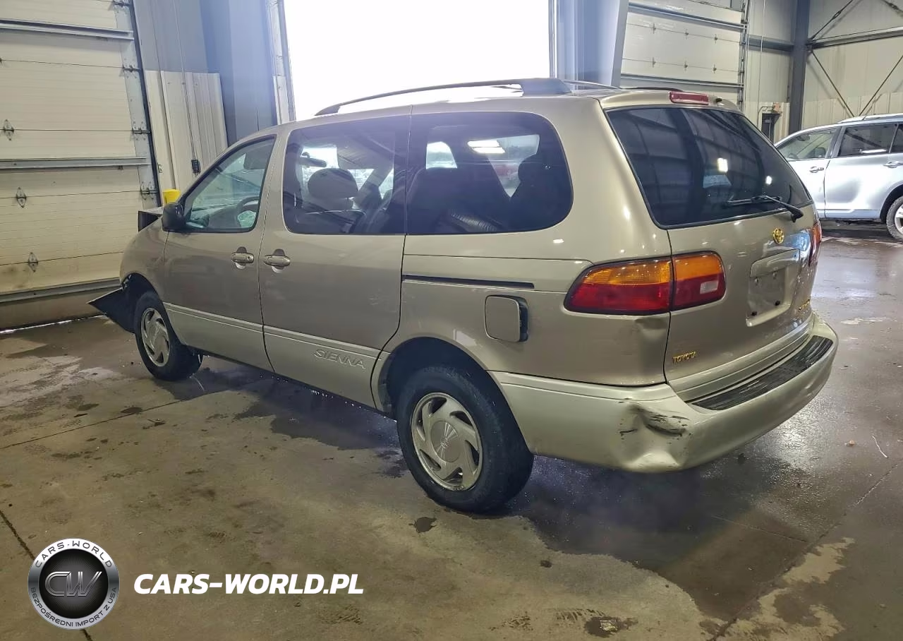 2000 Toyota Sienna Xle VIN:4T3ZF13C5YU273685 - 2